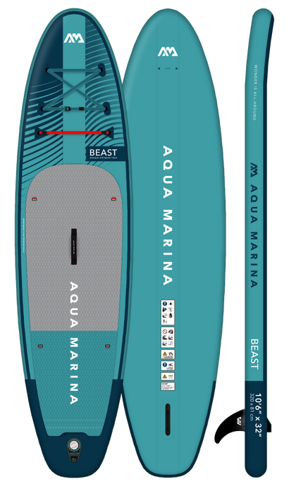 Aqua Marina Beast Inflatable SUP Paddle Board 10'6